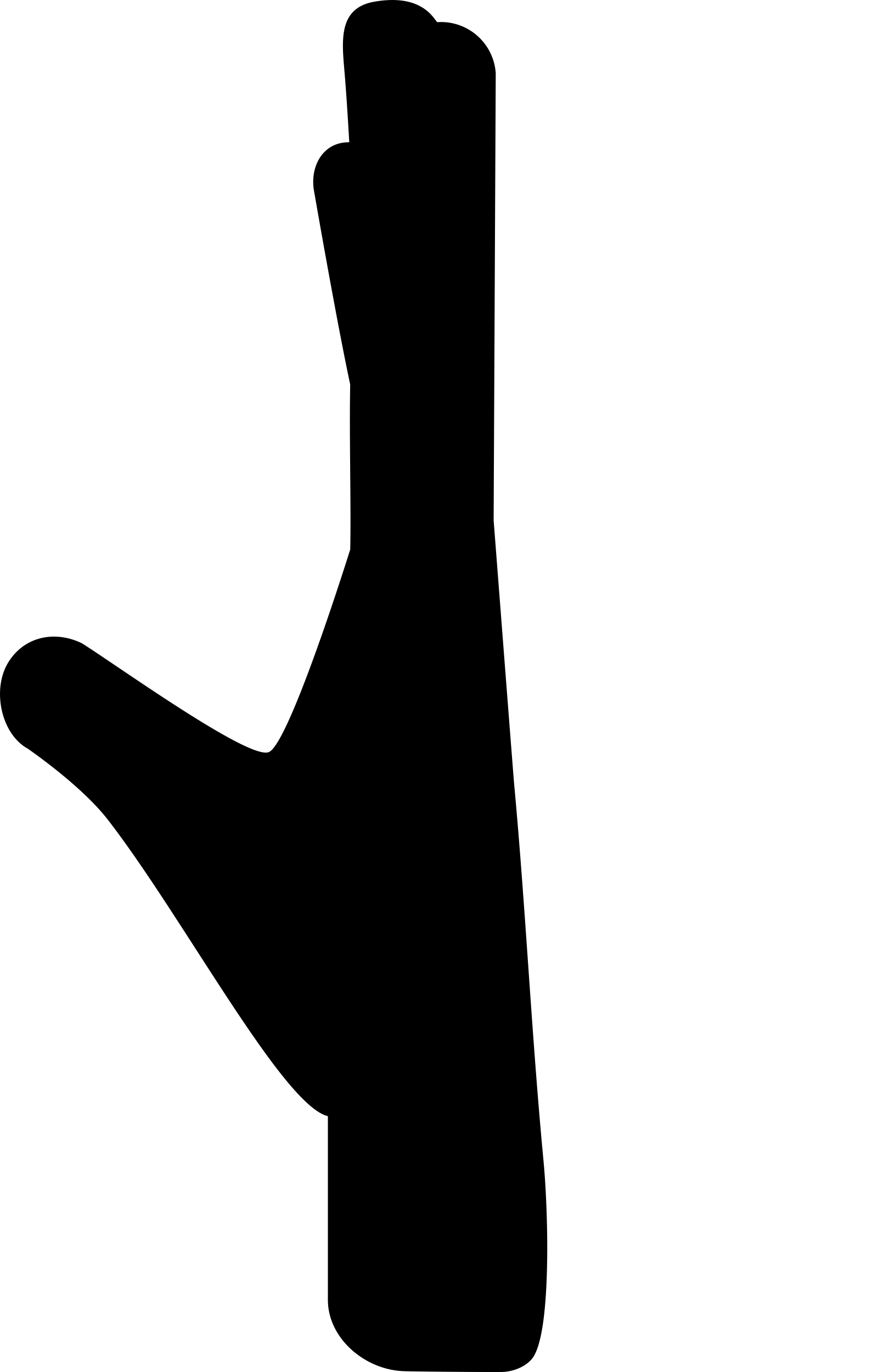 Hand Side View Icon Svg Vector Free Vectors